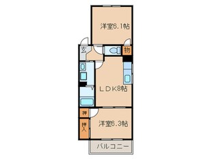 シェソワの物件間取画像